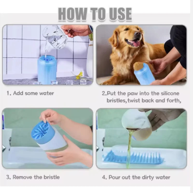PETDRIV, Silicone Paw Cleaner Cup